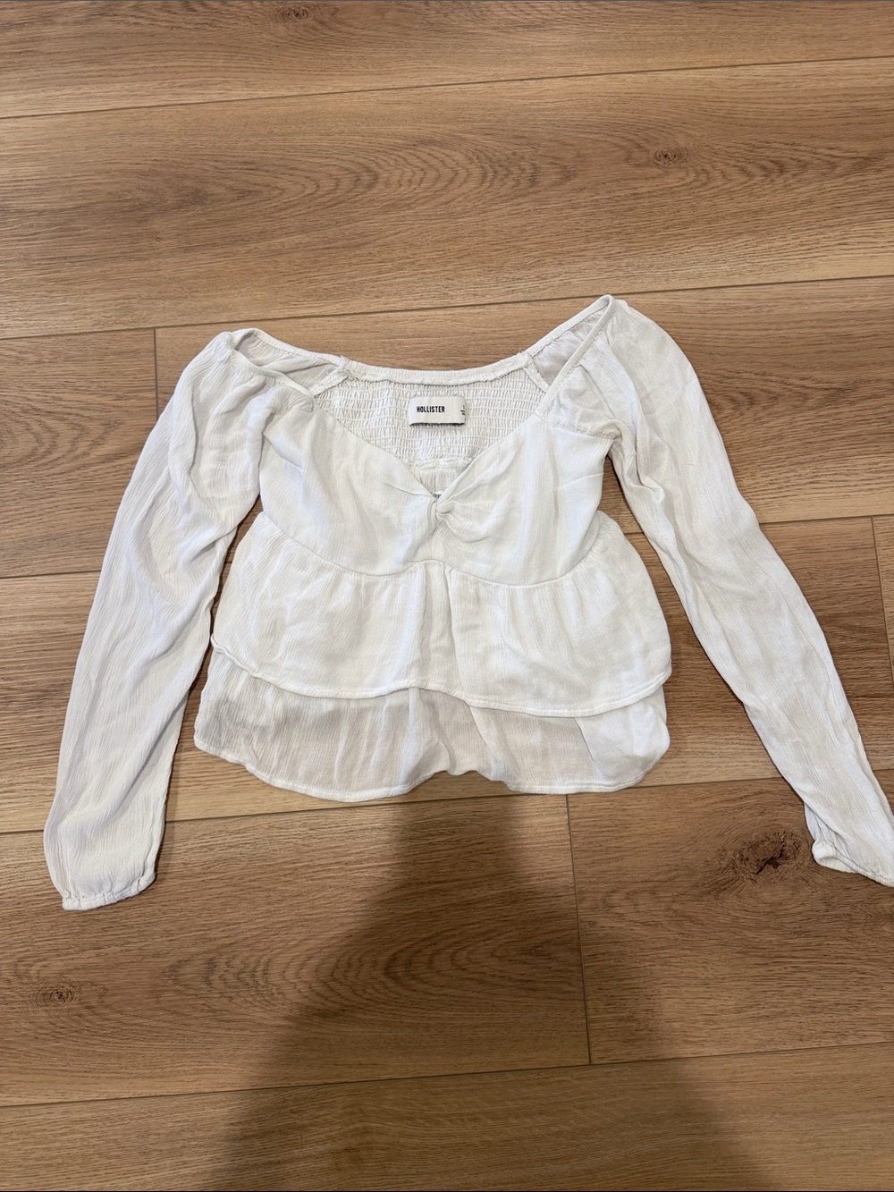 Hollister Peasant Top Size Small